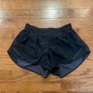 Black Camo Lululemon Running Shorts